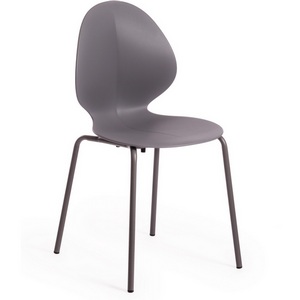 Изображение товара Стул EBAY (mod 03) / 1 шт. в упаковке (Металл,Пластик/Серый) арт.