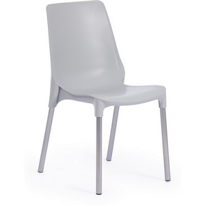 Изображение товара Обеденный стул GENIUS (Металл,Пластик/Серый,Хром)
