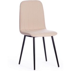 Изображение товара Стул ARC / 1 шт. в упаковке (Ткань,Металл /Бежевый,Черный)