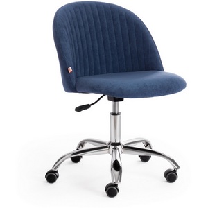 Изображение товара Компьютерное кресло - стул компьютерный с велюровой спинкой велюр Clermon, св.-синий, Melody
