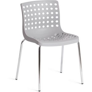 Изображение товара Обеденный стул SKALBERG (Металл,Пластик/Cерый)