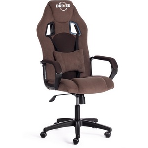 Изображение товара Кресло (22) флок/ткань, коричневый, 6/TW-24 DRIVER