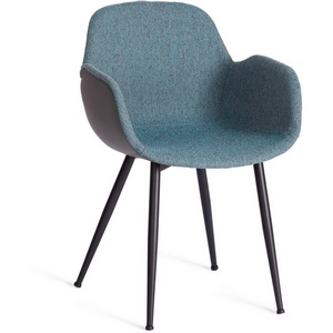 Изображение товара Обеденный стул VALENTINO (Металл,Экокожа,Ткань/Серый)