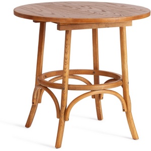 Изображение товара Кухонный стол с закругленными углами THONET (Вяз) (круглая столешница, 4 ножки)