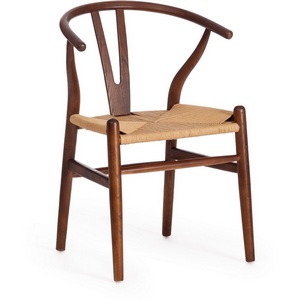 Изображение товара Стул Wishbone/Вишбон (мод.CB2212) / 1 шт. в упаковке дерево вяз, 57*50.5*79.5, Темный Орех (№5)