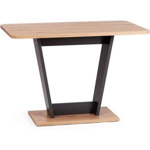 Изображение товара Кухонный стол TIBI (ЛДСП/Дуб артисан, Графит) (прямоугольная столешница)