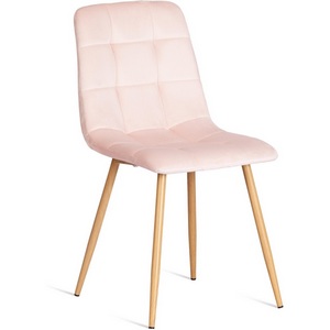 Изображение товара Стул CHILLY (mod. 7094-1) / 1 шт. в упаковке (Вельвет,Металл /Розовый )