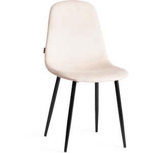 Изображение товара Стул BREEZE (mod. JSC-58) / 1 шт. в упаковке (Велюр,Металл /Бежевый,Черный )