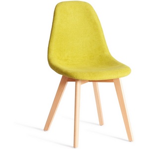 Изображение товара Стул CINDY SOFT (mod. C1021F1-1) / 1 шт. в упаковке (Велюр,Дерево бук /Светло-зеленый)