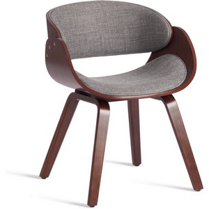 Изображение товара Стул LANDO (mod.8036) (Дерево,Ткань/Орех,Серый) арт.