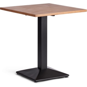 Изображение товара Стол с деревянной столешницей RAGNAROK (дерево вяз, металл/черный)