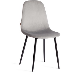 Изображение товара Стул BREEZE (mod. JSC-58) / 2 шт. в упаковке (Велюр,Металл /Серый) арт.