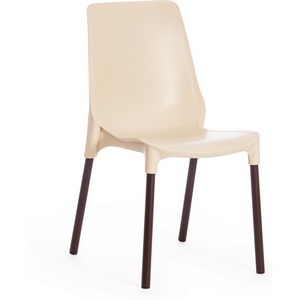 Изображение товара Стул GENIUS (mod 75) / 2 шт. в упаковке (Металл,Пластик/Бежевый) арт.