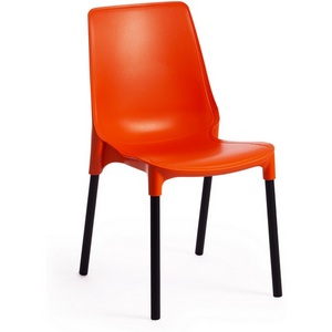 Изображение товара Стул GENIUS (mod 75) / 2 шт. в упаковке (Металл,Пластик/Черный) арт.