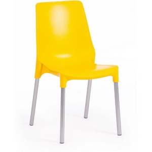 Изображение товара Стул GENIUS (mod 75) / 2 шт. в упаковке (Металл,Пластик/Желтый) арт.