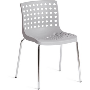 Изображение товара Стул SKALBERG (mod. C-084-A) / 2 шт. в упаковке (Металл,Пластик/Серый) арт.