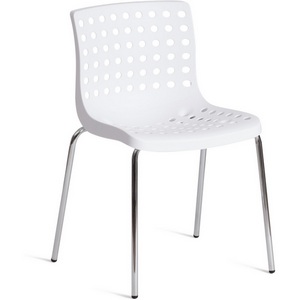 Изображение товара Стул SKALBERG (mod. C-084-A) / 2 шт. в упаковке (Металл,Пластик/Белый) арт.