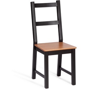 Изображение товара Стул для гостиной деревянные из сосны Соната / Sonata chair (массив сосны/черный)