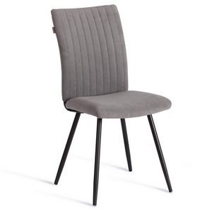 Изображение товара Стул обеденный Monte Carlo (Флок/Серый,Черный) арт.