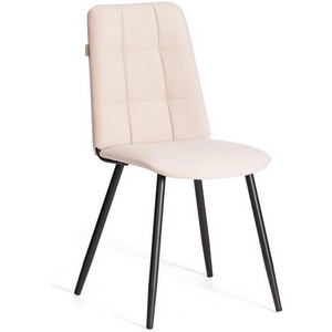 Изображение товара Стул обеденный Asti (Флок/Бежевый,Черный) арт.