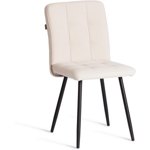 Изображение товара Стул обеденный Medeo (Флок/Молочный,Черный) арт.