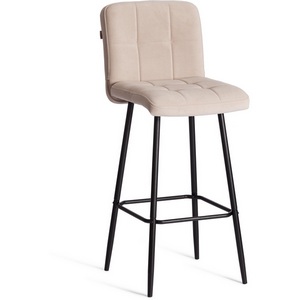 Изображение товара Барный стул Medeo/Медео (Металл,Велюр/Бежевый) арт.