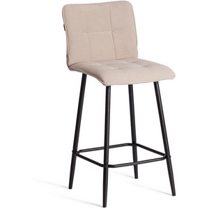 Изображение товара Полубарный стул Bari/Бари (Велюр/Бежевый) арт.