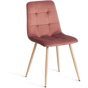 Изображение товара Стул CHILLY (mod. JSC-220) / 1 шт. в упаковке (Велюр,Металл /Коралловый) арт.