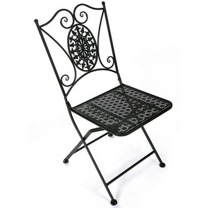 Изображение товара Стул черный (стальной сплав) 9039