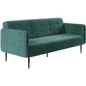 Изображение товара Monaco диван-кровать прямой с подлокотниками, трехместный, бархат 87 Top Concept арт.14104