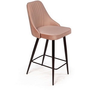 Изображение товара Стул полубарный Berg, бархат 5/ чёрный конус Top Concept Berg 76115