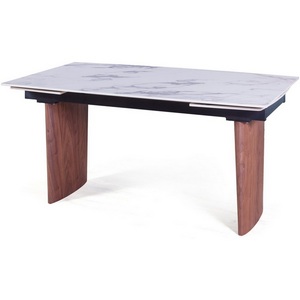 Изображение товара Стол с боковыми вставками на 8 персон раскладной Top Concept Luna 160 (40+40), керамика (прямоугольная столешница, I I-образная опора)