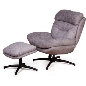 Изображение товара Кресло качалка с оттоманкой Magnus, серый Top Concept (21154)