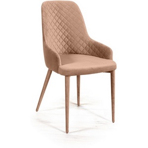 Изображение товара Стул Douglas ромб, бархат бежевый 5 Top Concept (21434)