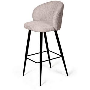 Изображение товара Стул полубарный Vito, букле бежевый / опора конус Top Concept арт.22059