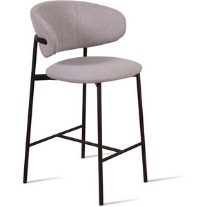 Изображение товара Стул полубарный Adele, рогожка wellton 912, серый Top Concept арт.22296