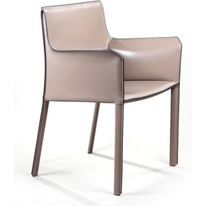 Изображение товара Стул с подлокотниками Barrie, кожа капучино Top Concept Barrie 2000000000000