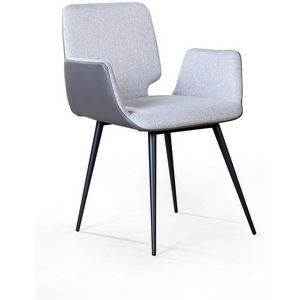 Изображение товара Стул с подлокотниками Top Concept Adam, рогожка комби серый