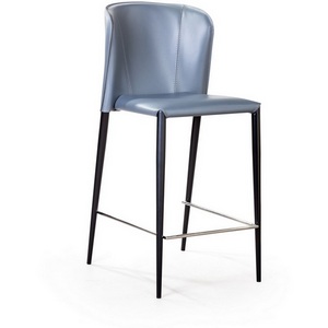 Изображение товара Стул полубарный Albert, кожа антрацит Top Concept Albert 2001000000000