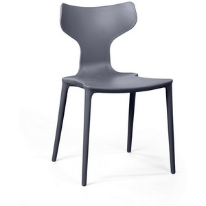 Изображение товара Стул для кухни пластиковый Enzo, первичный пластик серый Top Concept Enzo 2001000000000