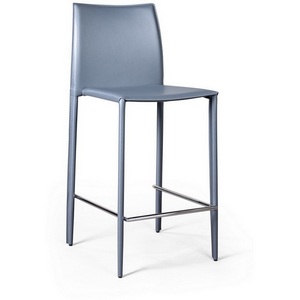 Изображение товара Стул полубарный Top Concept Rolf, кожа антрацит