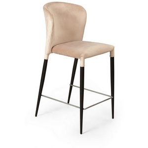 Изображение товара Стул полубарный Albert, бархат 5/опора конус Top Concept Albert 75389