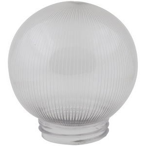 Изображение товара Плафон призматический (с насечками) для садово-парковых светильников Uniel UFP-P150A CLEAR