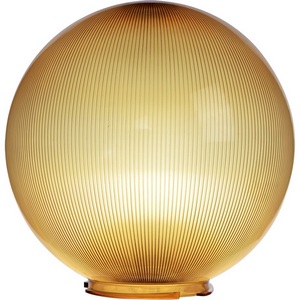 Изображение товара Плафон призматический (с насечками) для садово-парковых светильников Uniel UFP-P250В BRONZE