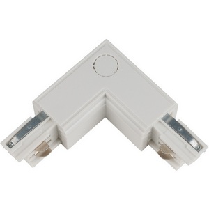 Изображение товара Соединитель для шинопроводов L-образный внешний Uniel UBX-A21 WHITE 1 POLYBAG