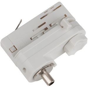 Изображение товара Адаптер для трехфазного шинопровода Uniel UBX-A61 WHITE 1 POLYBAG