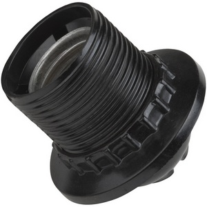 Изображение товара Патрон подвесной с кольцом, карболитовый, цоколь Е27 Uniel ULH-03-E27R-Bakelite