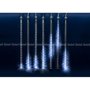 Изображение товара Гирлянда светодиодная led уличная ULD-E2405-240/DTK IP44 Uniel WHITE METEOR