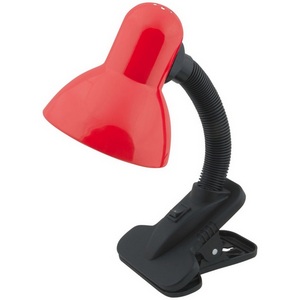 Изображение товара Настольная лампа на прищепке TLI-206 Red. E27 Uniel
