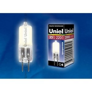 Изображение товара Лампочка галогеновая JC-220/35/G4 Uniel CL